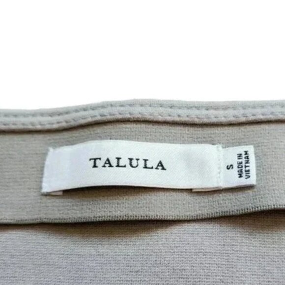 Aritzia Talula Skirt Micro Mini Fairy Women S Y2K Dainty Stretch Feminine Taupe - Picture 8 of 10